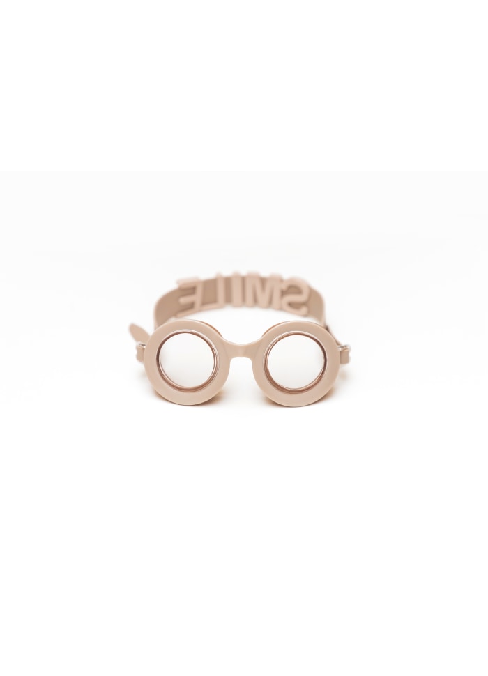 Mrs Ertha-Des lunettes de piscine au look rétro pour enfant fabriqué en matières recyclables